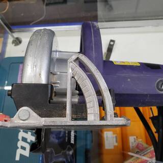 B64WORK　FORCE　ブレーキ付丸のこ　電動丸鋸　165㎜　WF-165CS　動作良好！の画像