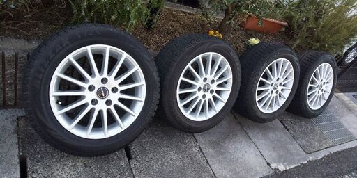 vw、アウディ BORBETアルミ、スタッドレスタイ