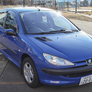 車検期限延長！【委細応談】禁煙車！屋根付車庫保管！走行少ない！プジョー206 ほぼワンオーナーの画像