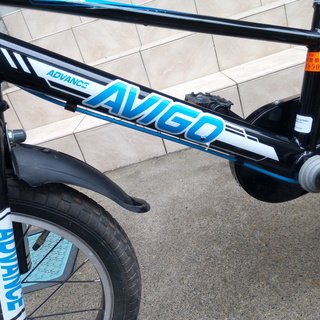16インチ 子供用自転車 ADVANCE AVIGO 補助輪付き スタンド付き