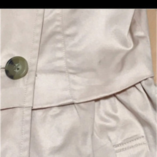 ベビーピンク BEAMS トレンチコート Mサイズの画像