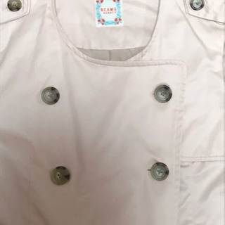 ベビーピンク BEAMS トレンチコート Mサイズの画像
