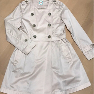 ベビーピンク BEAMS トレンチコート Mサイズの画像