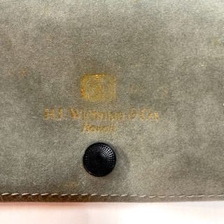 ジュエリーケース　スエード素材の画像