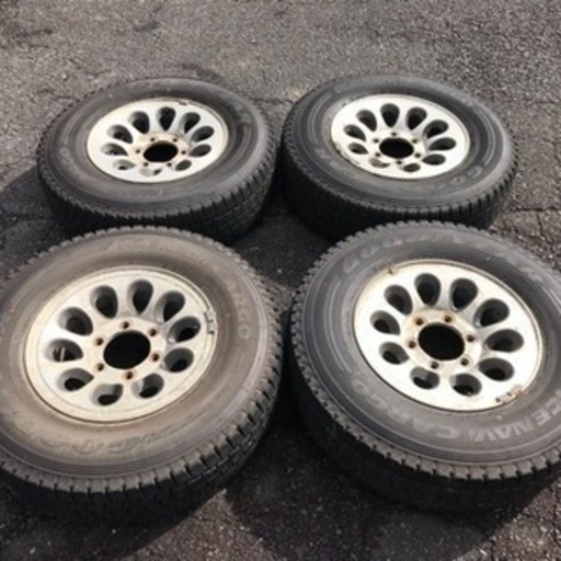 《08》冬215/80/15　4本セット価格　デリカ　スターワゴン　スタッドレスタイヤ