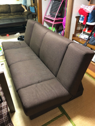 ※商談中※収納付きソファー(3人掛け)