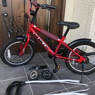 【受け渡し待ち】自転車16インチ(子供用)DUALLY
