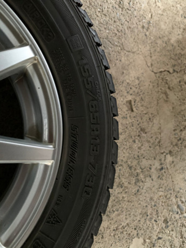 【超美品】軽用スタッドレス　155/65R13 バリ溝