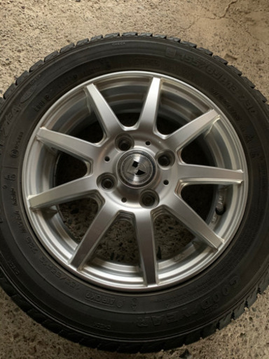 【超美品】軽用スタッドレス　155/65R13 バリ溝