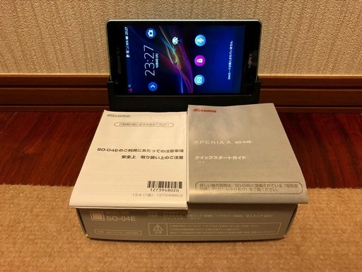 SONY Xperia A（SO-04E）docomo　中古