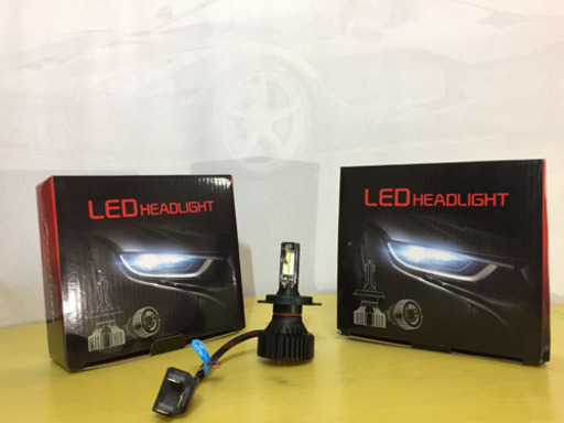 H 4 変化　LED 6500Ｋ 新品　セート