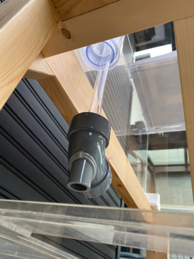 引き取り限定 未使用アクリル水槽 90×45×45 オーバーフロー 大阪
