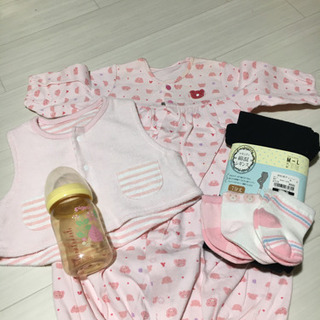 《お引渡し決定》新生児用セット（女の子用）・マタニティレギンス