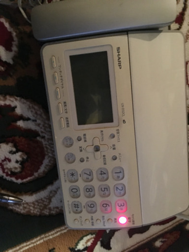 FAX,留守電機能付き固定電話