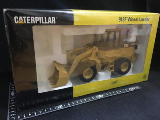 激レア！ノースコット製 S=1/25 918F ホイールローダー シリアル入り…