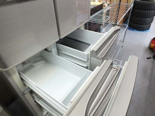 465リットル 2011年製 SHARP冷蔵庫 SU-XF47T-S ￥60,000- 
