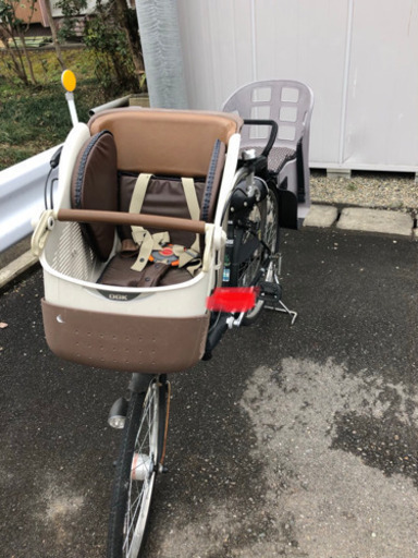 ３人 子乗せ自転車