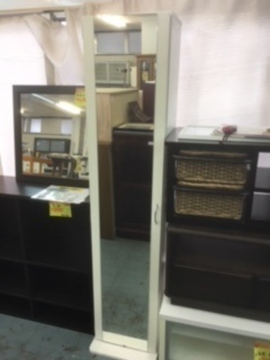 ＩＤ：Ｇ902481　ミラー付き収納棚