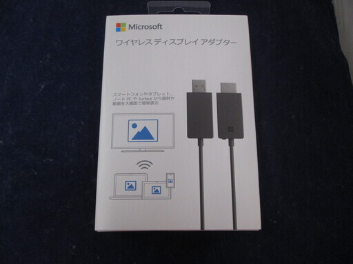マイクロソフト　ワイヤレスディスプレイアダプター　P3Q-00009