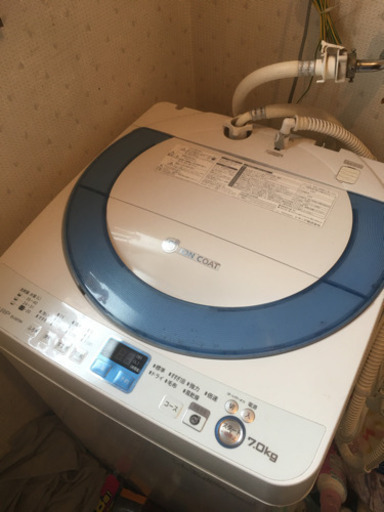 【取引中】SHARP 全自動洗濯機　7㎏　2012年式