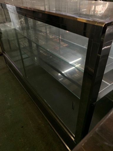 ガラスショーケース　中古　扉無し