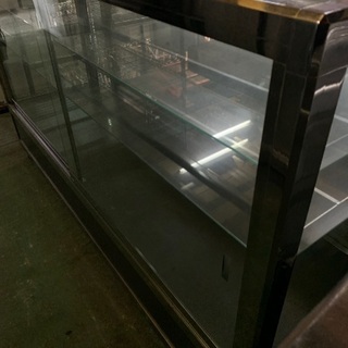 ガラスショーケース 中古 扉無し