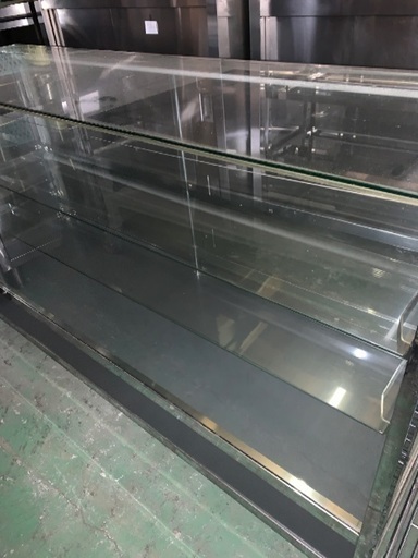 ガラスショーケース　中古　扉無し