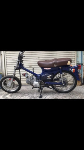 カブ　レストアに（エンジン、電装は取り外します）