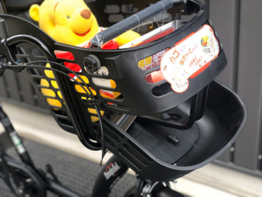 売切れ☆新車☆三人乗り対応 BAA子供乗せ自転車 ママフレロック206マットブラック 6段変速オートライト 盗難補償付