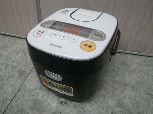 アイリスオーヤマ マイコン式炊飯器 RC-MA50-B 5.5合炊き 米屋の旨み 銘柄炊き 2017年製