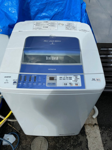 日立　ビートウォッシュインバーター7キロ全自動洗濯機　中古　リサイクルショップ宮崎屋20.1.28