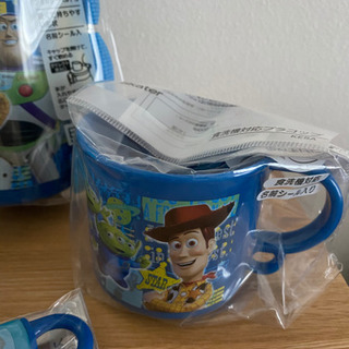 【新品未開封】トイストーリー　お弁当箱水筒4点セットの画像