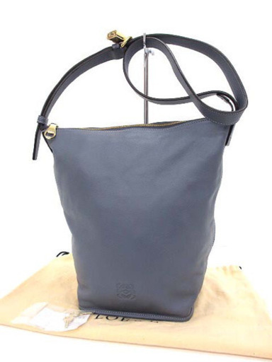 美品 LOEWE ロエベ  341.40.D71 バケット ショルダーバッグ