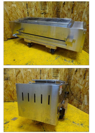 (4469-0)業務用 マルゼン 下火式グリラー 焼き物器 MGK-204B 都市ガス用 焼き台 厨房機器 飲食店 店舗 