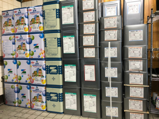 防水材、液材、天井材