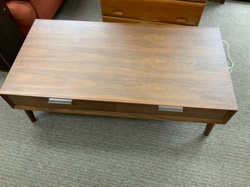 テーブル　木製　ブラウン　中古^_^