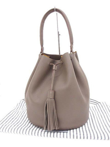 美品 アニヤハインドマーチ VAUGHAN ヴォーン 巾着 ハンドバッグ