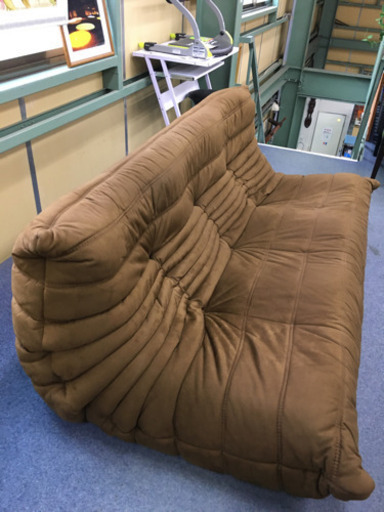 SA0076 【新生活応援セール】 リンロゼ　ligne roset　3人掛けソファ　ブラウン