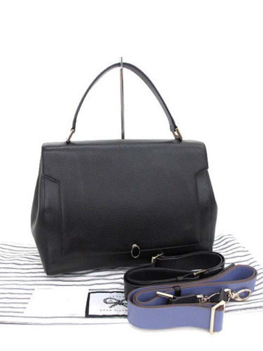 アニヤハインドマーチ バサースト ボウ ソフトサッチェル  2way バッグ