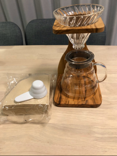 半額以下！ハリオ　コーヒーセット