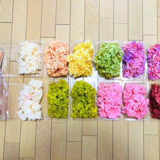 ハーバリウム用花材 プリザーブドフラワーセット