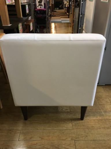 極美品 arne アーネ 1人掛けソファ 白 日本製