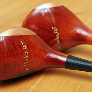 ■HONMA■女性用 本間ゴルフのパーシモンウッド 1番・4番の...