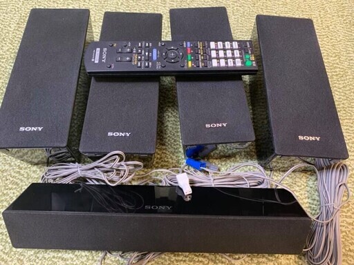 中古　SONY ホームシアターシステム HT-SS380　サラウンドスピーカー