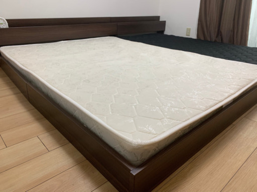 マットレス付きローベッド（ダブル）（シングル）