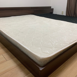 マットレス付きローベッド（ダブル）（シングル）の画像