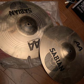 sabian シンバル 二枚