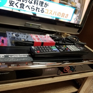 1TB 3番組録画 シャープ　ブルーレイレコーダー　BD-T1500 ☆とことん録画！3チューナー/1TB！シャープAQUOS BD-T1500☆
