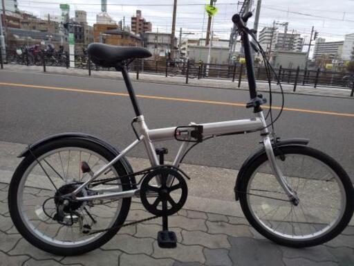 ♪ジモティー特価♪試乗ＯＫ！！美品！２０型折り畳み中古自転車　新大阪サイクルキッズ