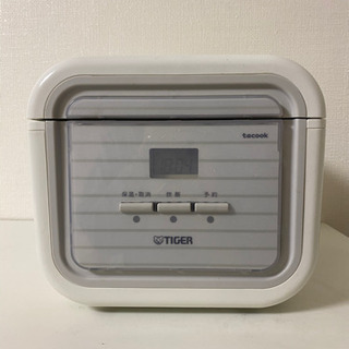 炊飯器　譲ります　TIGER tacookの画像